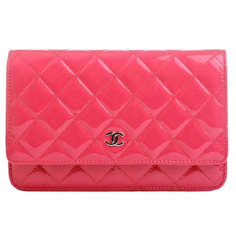 chanel fuchsia wallet|Used Chanel Handbags, Shoes, Jewelry & Accessories.